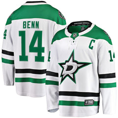 Jamie Benn Dallas Stars Fanatics Breakaway Jersey - White Jerseys