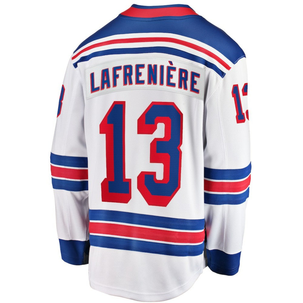 Alexis Lafreniere New York Rangers Fanatics Breakaway Jersey - White Jerseys