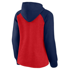 St. Louis Cardinals Women's Recharged Raglan Pullover Hoodie Red/Navy