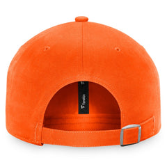 Anaheim Ducks Fanatics Core Primary Logo Adjustable Hat - Orange Hats