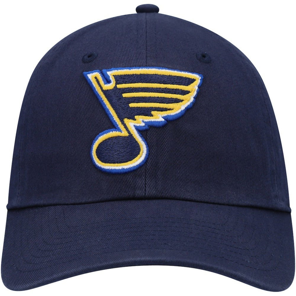 St. Louis Blues Fanatics Core Primary Logo Adjustable Hat - Navy Hats