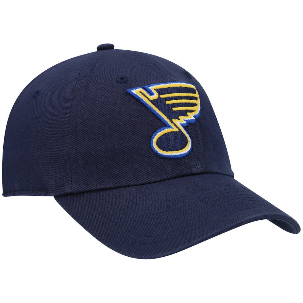 St. Louis Blues Fanatics Core Primary Logo Adjustable Hat - Navy Hats
