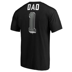 Chicago White Sox Number One Dad Team T-Shirt Black