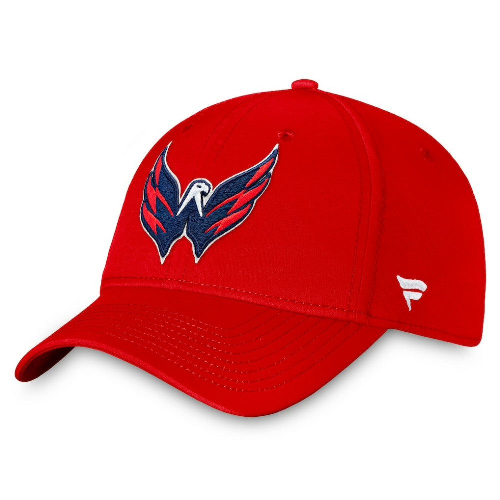 Washington Capitals Fanatics Core Primary Logo Flex Hat - Red Hats