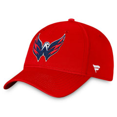 Washington Capitals Fanatics Core Primary Logo Flex Hat - Red Hats