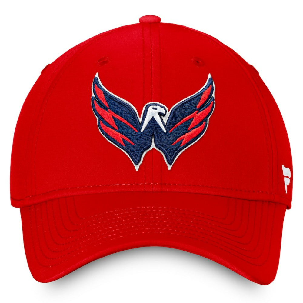 Washington Capitals Fanatics Core Primary Logo Flex Hat - Red Hats