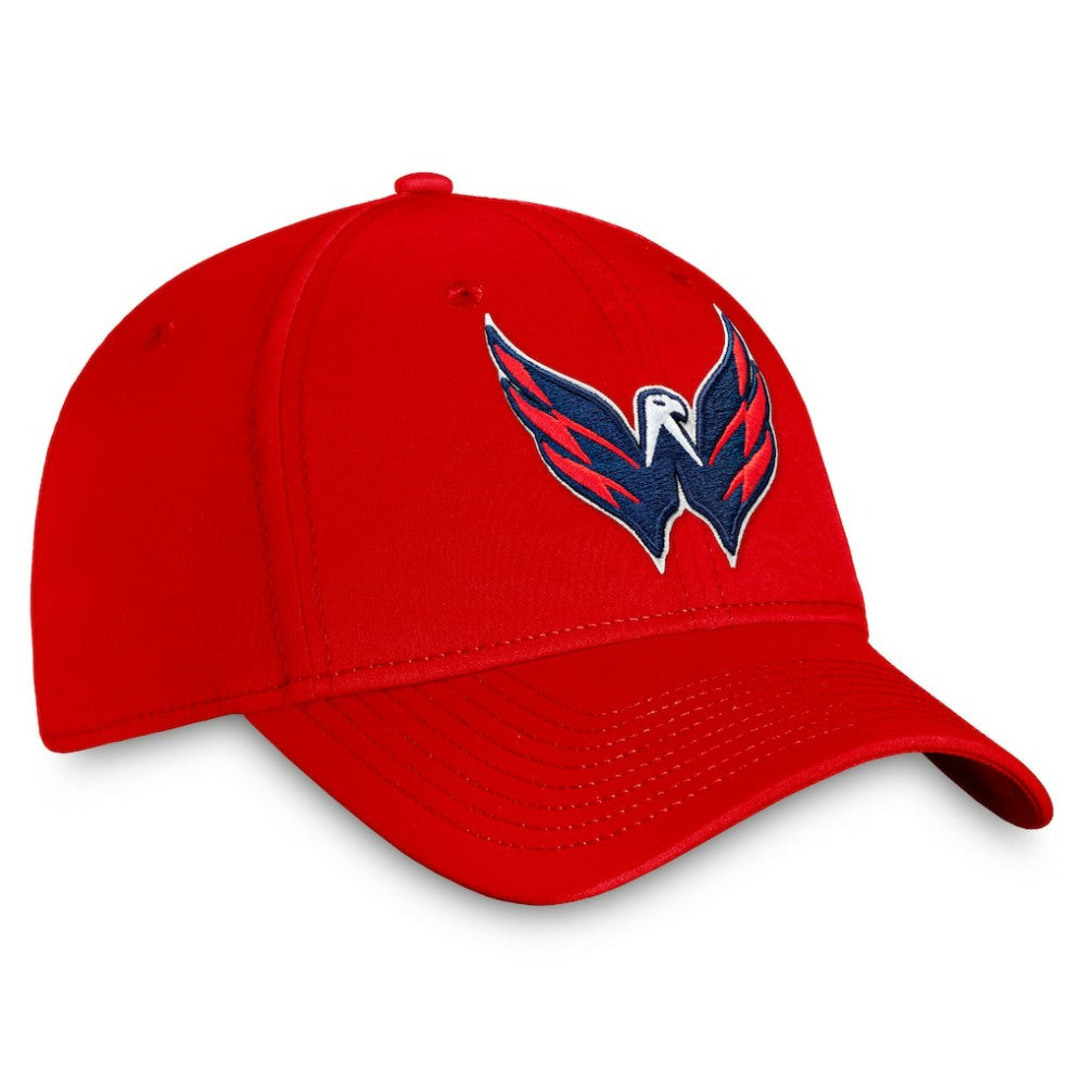 Washington Capitals Fanatics Core Primary Logo Flex Hat - Red Hats