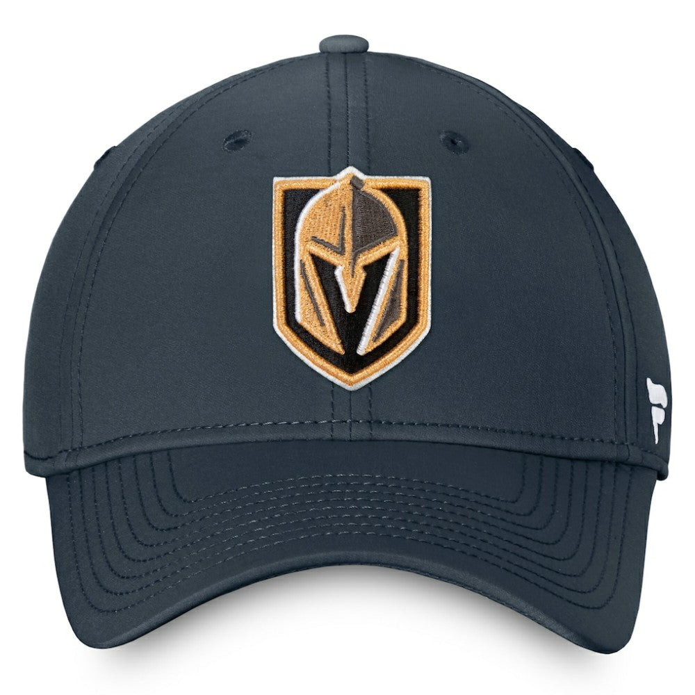 Vegas Golden Knights Fanatics Core Primary Logo Flex Hat - Charcoal Hats