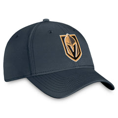 Vegas Golden Knights Fanatics Core Primary Logo Flex Hat - Charcoal Hats
