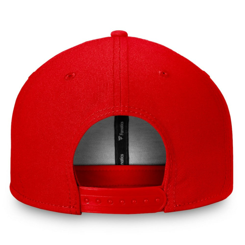 Chicago Blackhawks Fanatics Primary Logo Snapback Hat - Red Hats