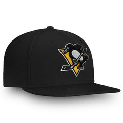 Pittsburgh Penguins Fanatics Primary Logo Snapback Hat - Black Hats