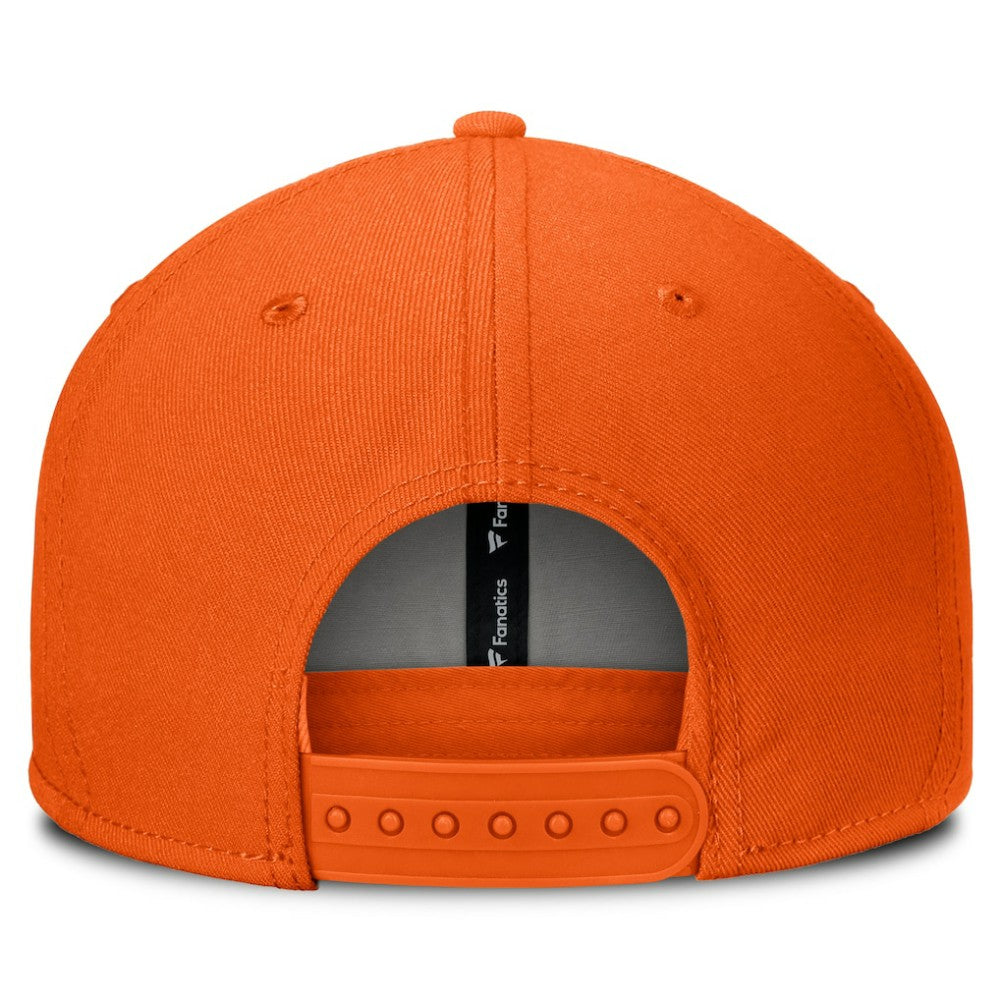 Philadelphia Flyers Fanatics Primary Logo Snapback Hat - Orange Hats