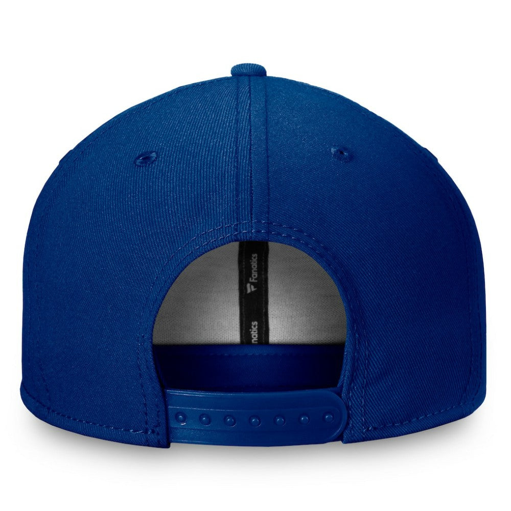 Vancouver Canucks Fanatics Primary Logo Snapback Hat - Blue Hats