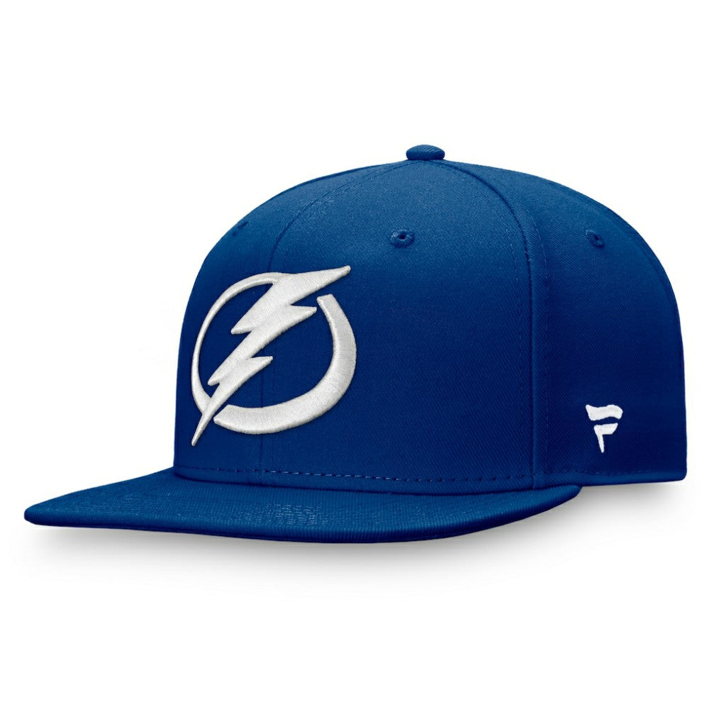 Tampa Bay Lightning Fanatics Primary Logo Snapback Hat - Blue Hats