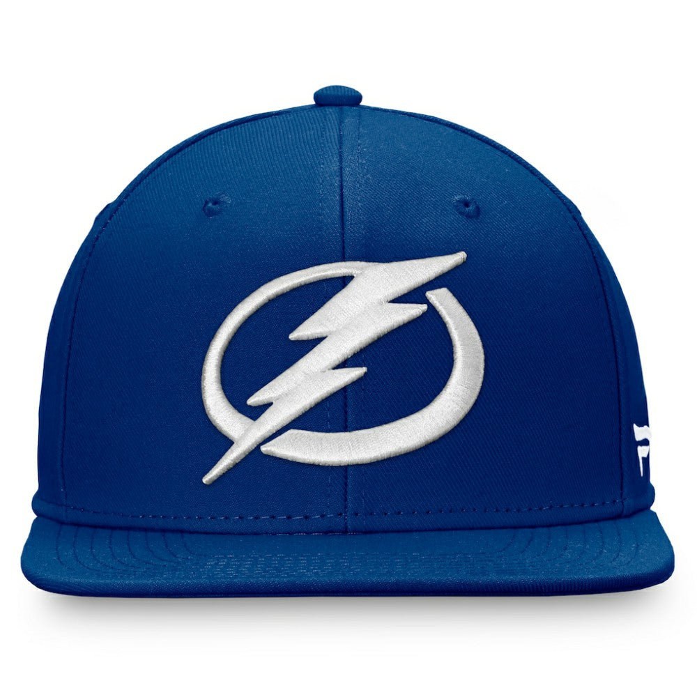Tampa Bay Lightning Fanatics Primary Logo Snapback Hat - Blue Hats