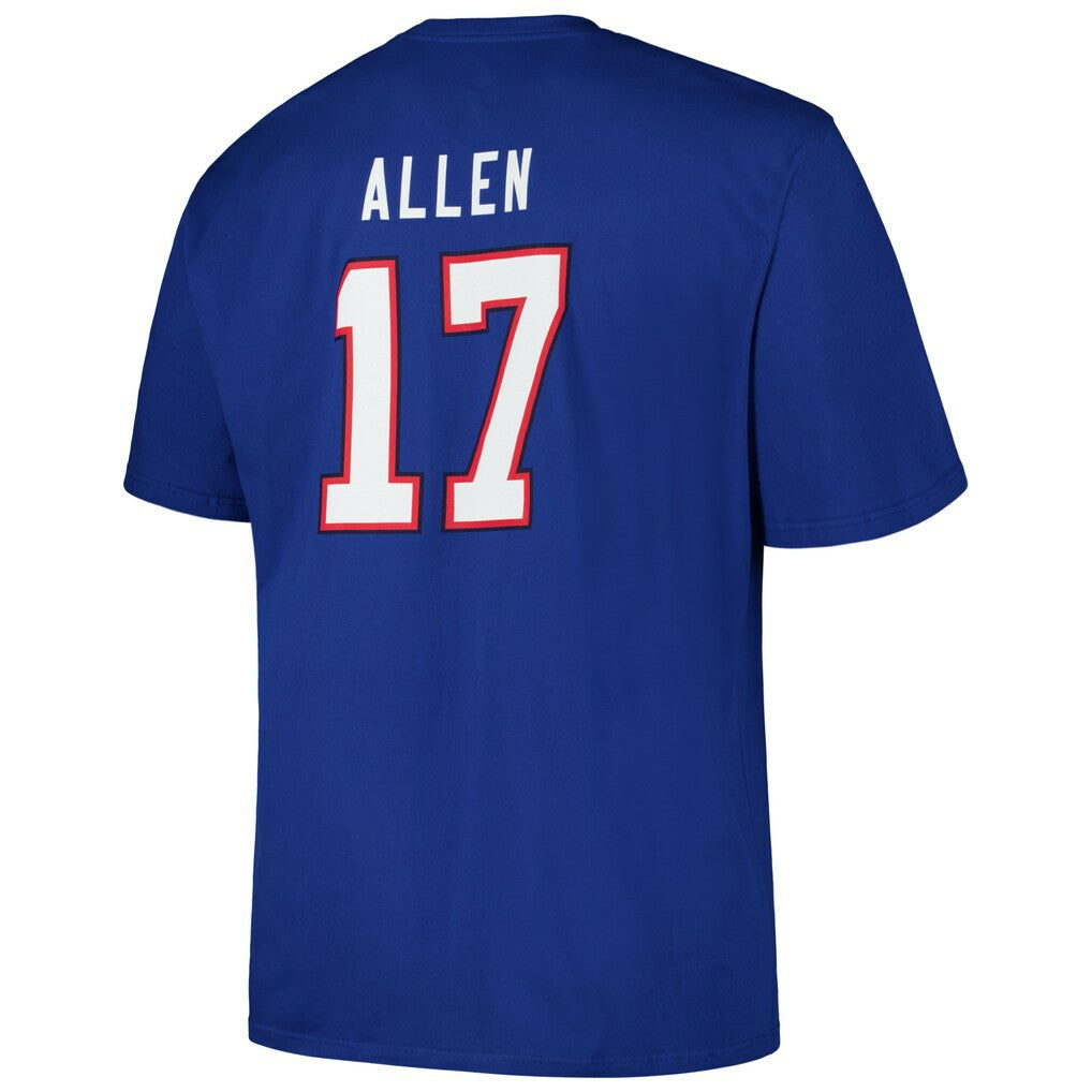 Josh Allen Buffalo Bills Big & Tall Player Name & Number T-Shirt - Royal on sale