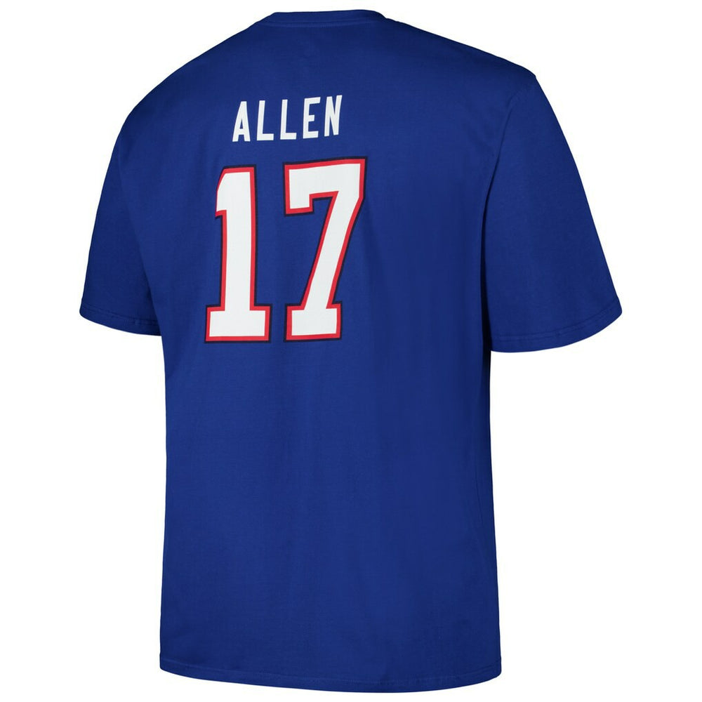 Josh Allen Buffalo Bills Big & Tall Player Name & Number T-Shirt - Royal on sale
