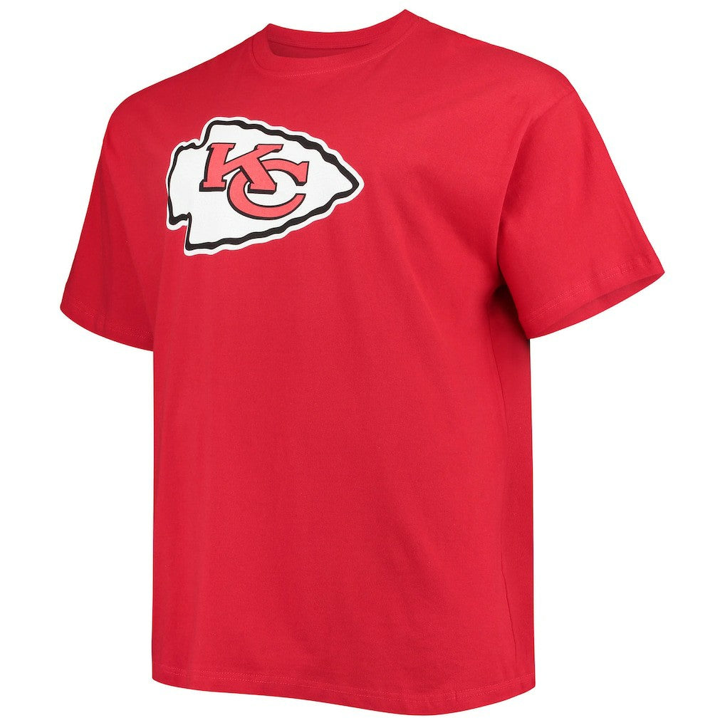 Patrick Mahomes Kansas City Chiefs Big & Tall Player Name & Number T-Shirt - Red discount