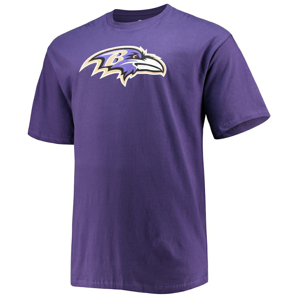 Lamar Jackson Baltimore Ravens Big & Tall Player Name & Number T-Shirt - Purple for sale