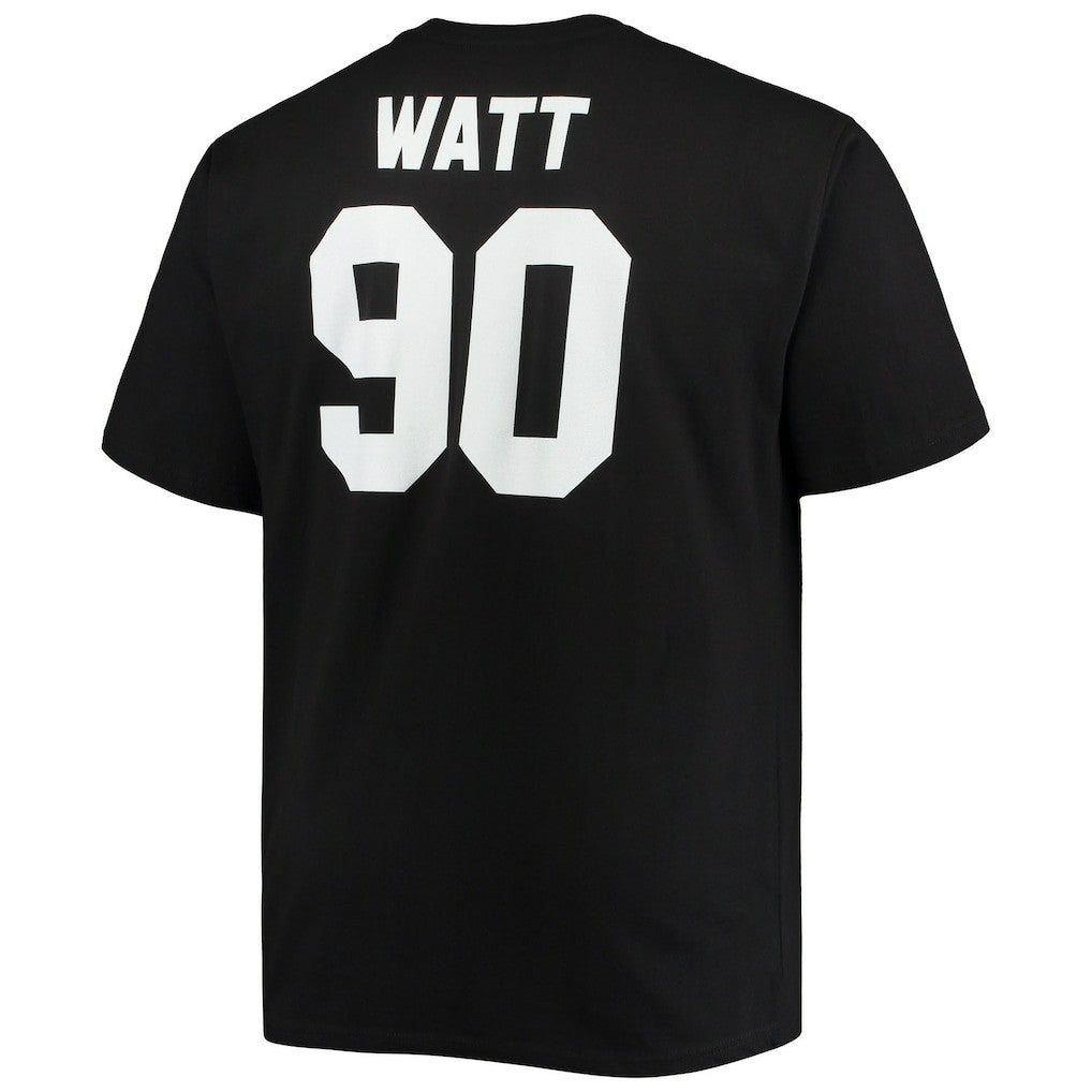 T.J. Watt Pittsburgh Steelers Big & Tall Player Name & Number T-Shirt - Black online