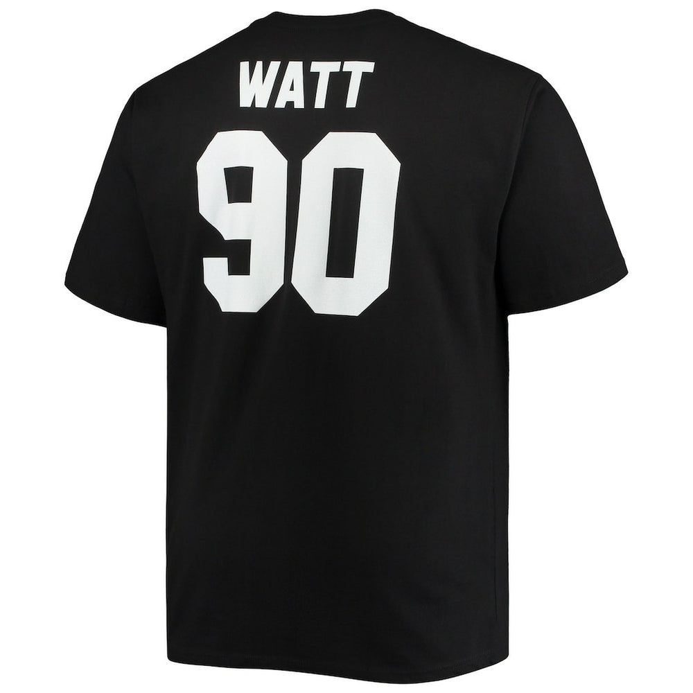 T.J. Watt Pittsburgh Steelers Big & Tall Player Name & Number T-Shirt - Black online