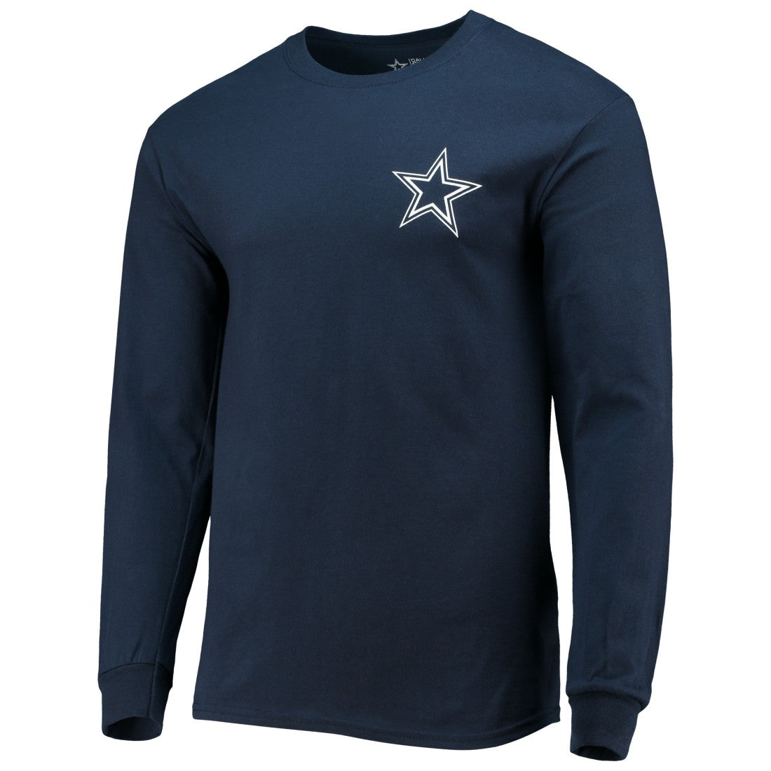 Dallas Cowboys #1 Dad Long Sleeve T-Shirt - Navy for sale