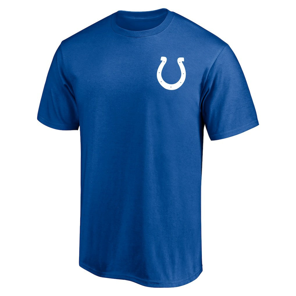 Indianapolis Colts #1 Dad T-Shirt - Royal on sale