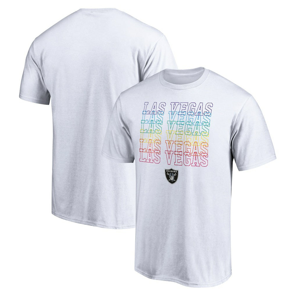 Las Vegas Raiders City Pride T-Shirt - White on sale