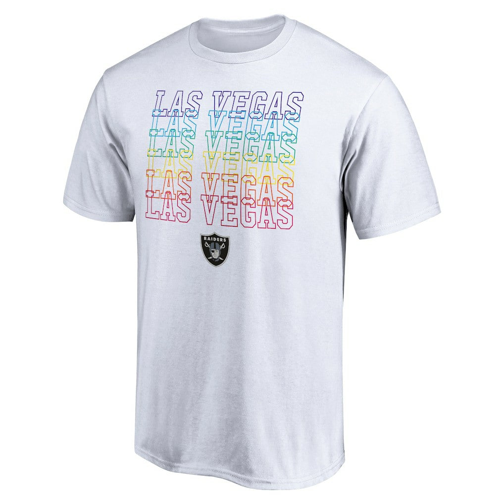 Las Vegas Raiders City Pride T-Shirt - White on sale