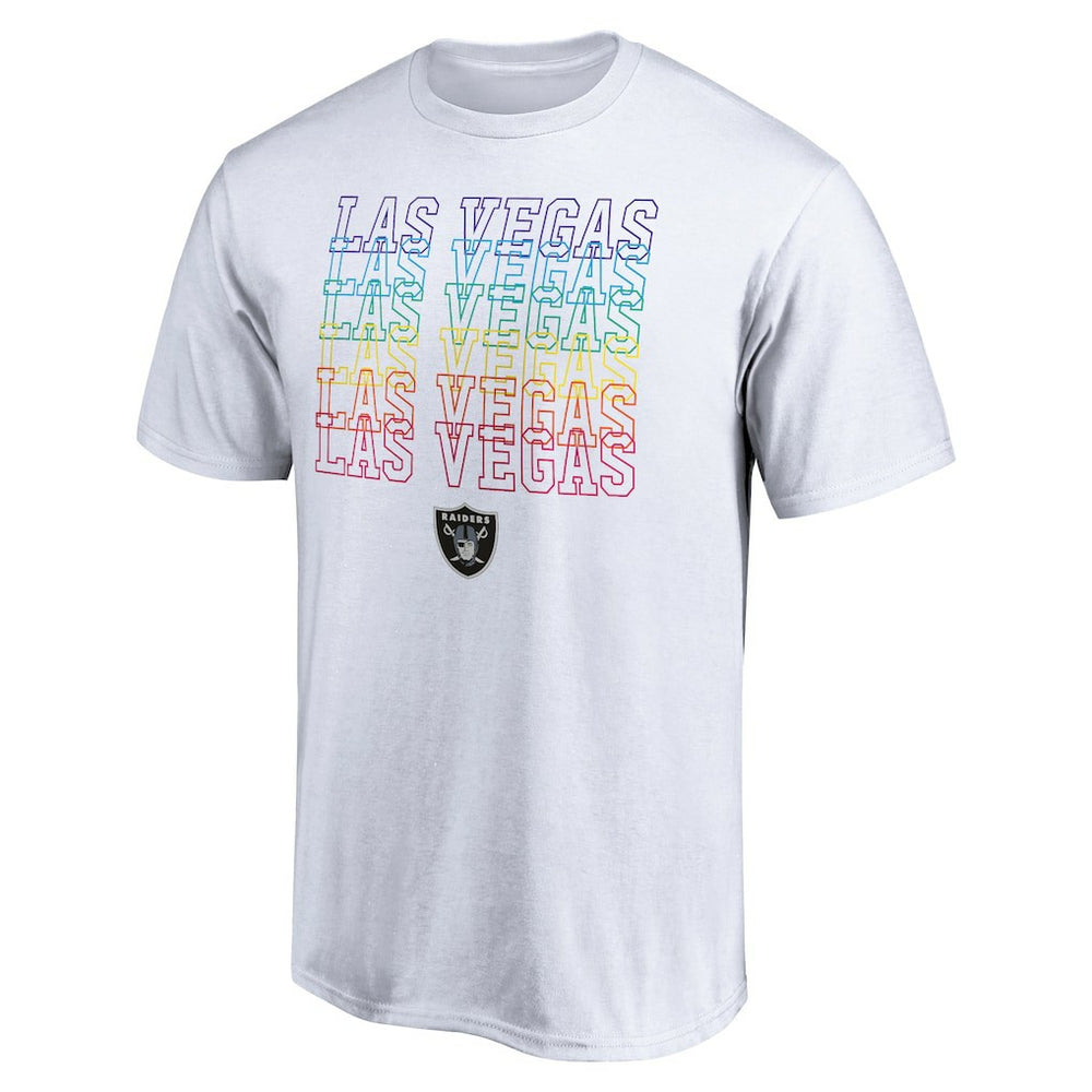 Las Vegas Raiders City Pride T-Shirt - White on sale