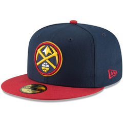 Denver Nuggets 2-Tone 59FIFTY Fitted Hat sale - Navy/Red outlet