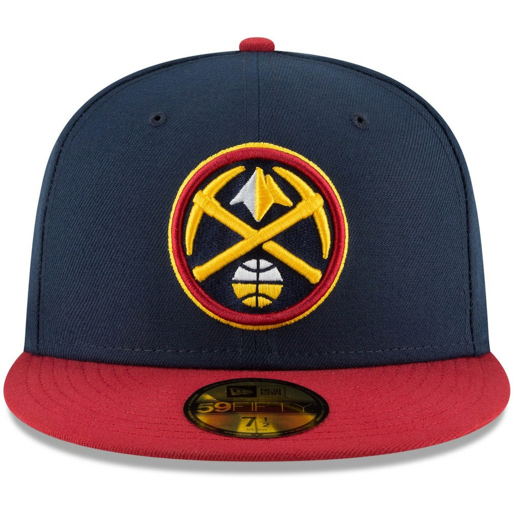Denver Nuggets 2-Tone 59FIFTY Fitted Hat sale - Navy/Red outlet