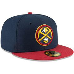 Denver Nuggets 2-Tone 59FIFTY Fitted Hat sale - Navy/Red outlet