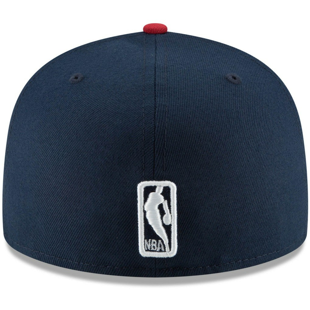 Denver Nuggets 2-Tone 59FIFTY Fitted Hat sale - Navy/Red outlet