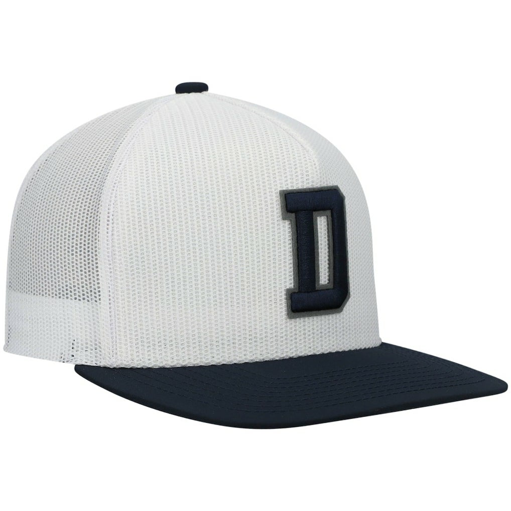 Dallas Cowboys HOOey Logo Snapback Hat - White/Navy discount