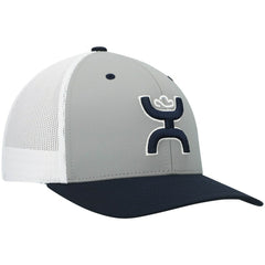 Dallas Cowboys HOOey Tri-Color H Trucker Snapback Hat - Gray/Navy online