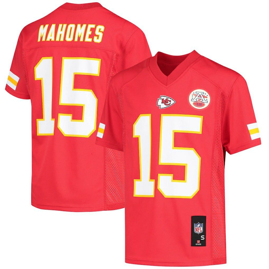 Patrick Mahomes Kansas City Chiefs Youth Replica Player Jersey - Red cheap