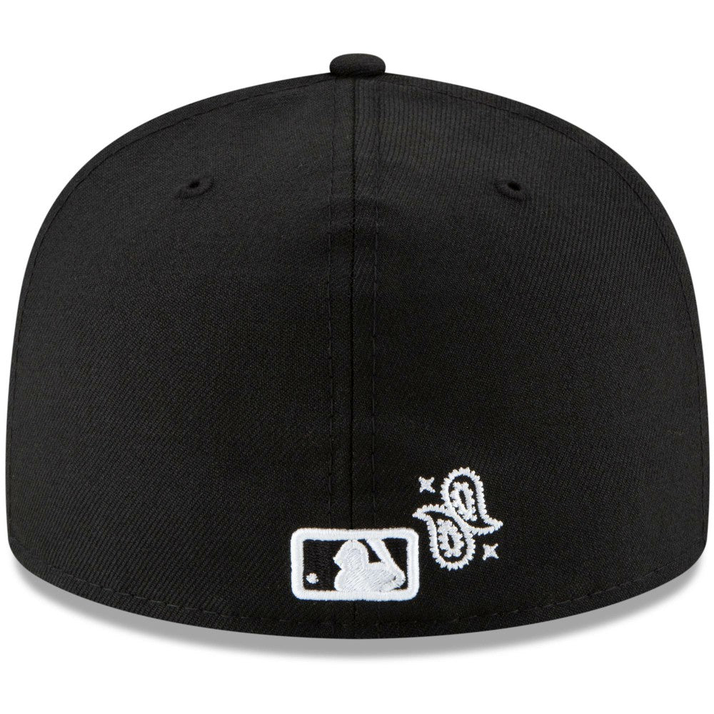 Los Angeles Dodgers Paisley Elements 59FIFTY Fitted Hat Black