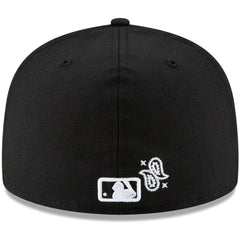 Los Angeles Dodgers Paisley Elements 59FIFTY Fitted Hat Black