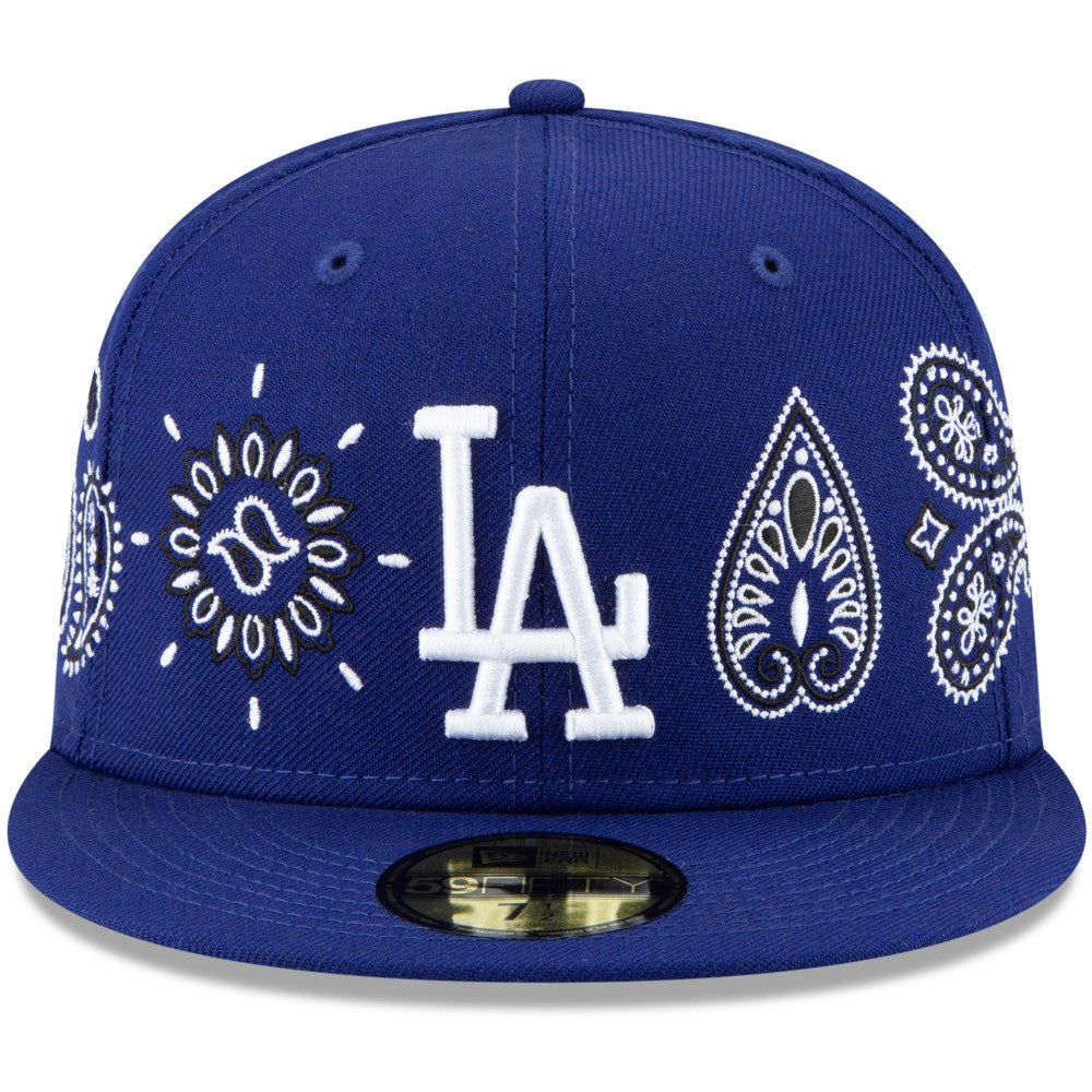 Los Angeles Dodgers Paisley Elements 59FIFTY Fitted Hat Royal