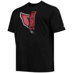 Arizona Cardinals New Era Big & Tall 2-Hit T-Shirt - Black for sale