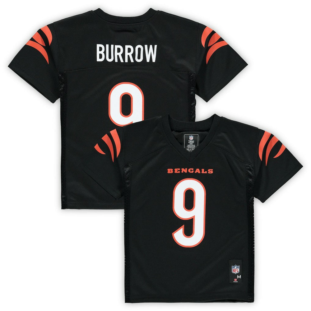 Joe Burrow Cincinnati Bengals Preschool Replica Player Jersey - Black sale