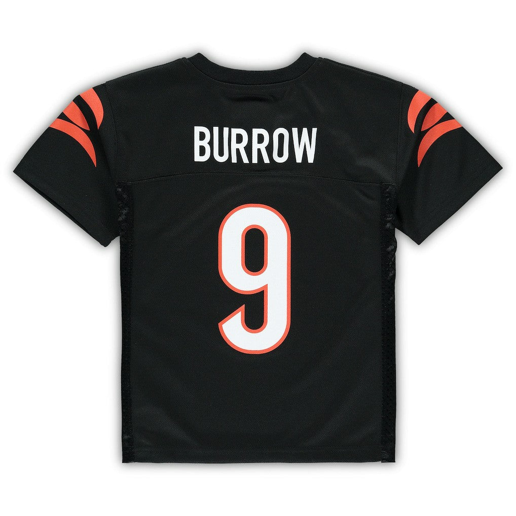 Joe Burrow Cincinnati Bengals Preschool Replica Player Jersey - Black sale