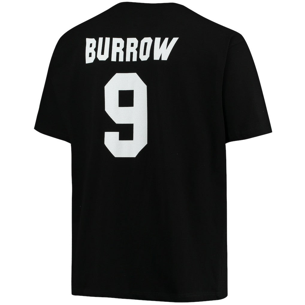 Joe Burrow Cincinnati Bengals Big & Tall Player Name & Number T-Shirt - Black online