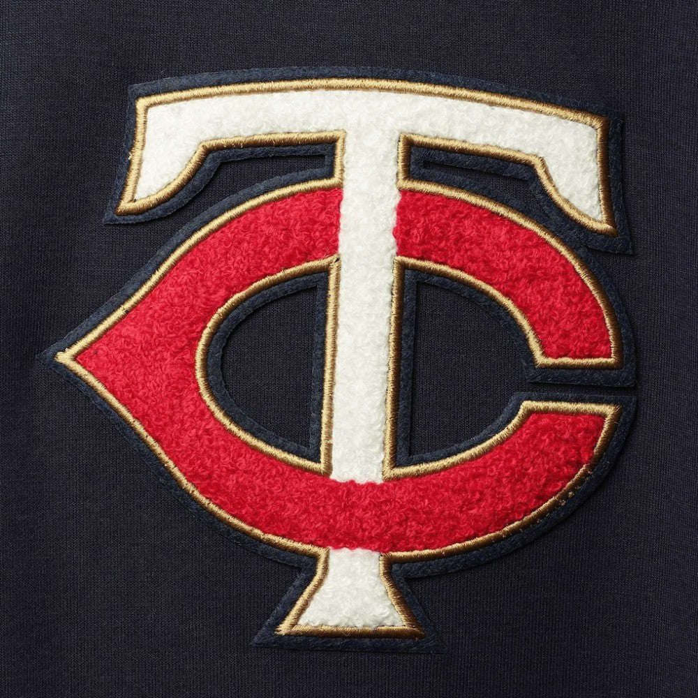 Minnesota Twins Pro Standard Team Logo Pullover Hoodie Navy