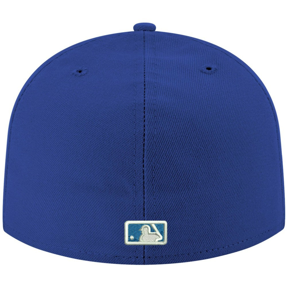 Chicago Cubs White Logo 59FIFTY Fitted Hat Royal