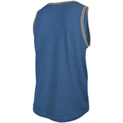 Los Angeles Rams New Era Ringer Tri-Blend Tank Top - Heathered Royal discount