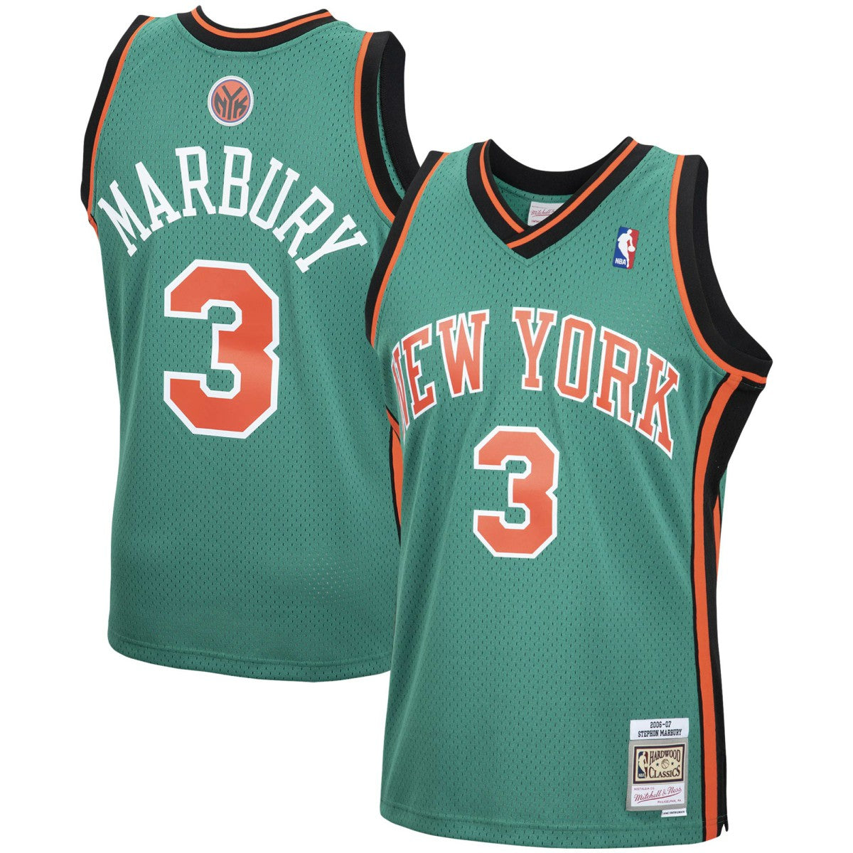 Stephon Marbury New York Knicks 2006/07 Hardwood Classics Swingman Jersey - Green online