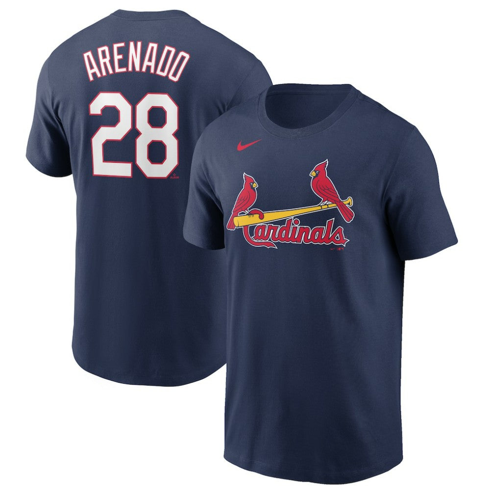 Nolan Arenado St. Louis Cardinals Name & Number T-Shirt Navy