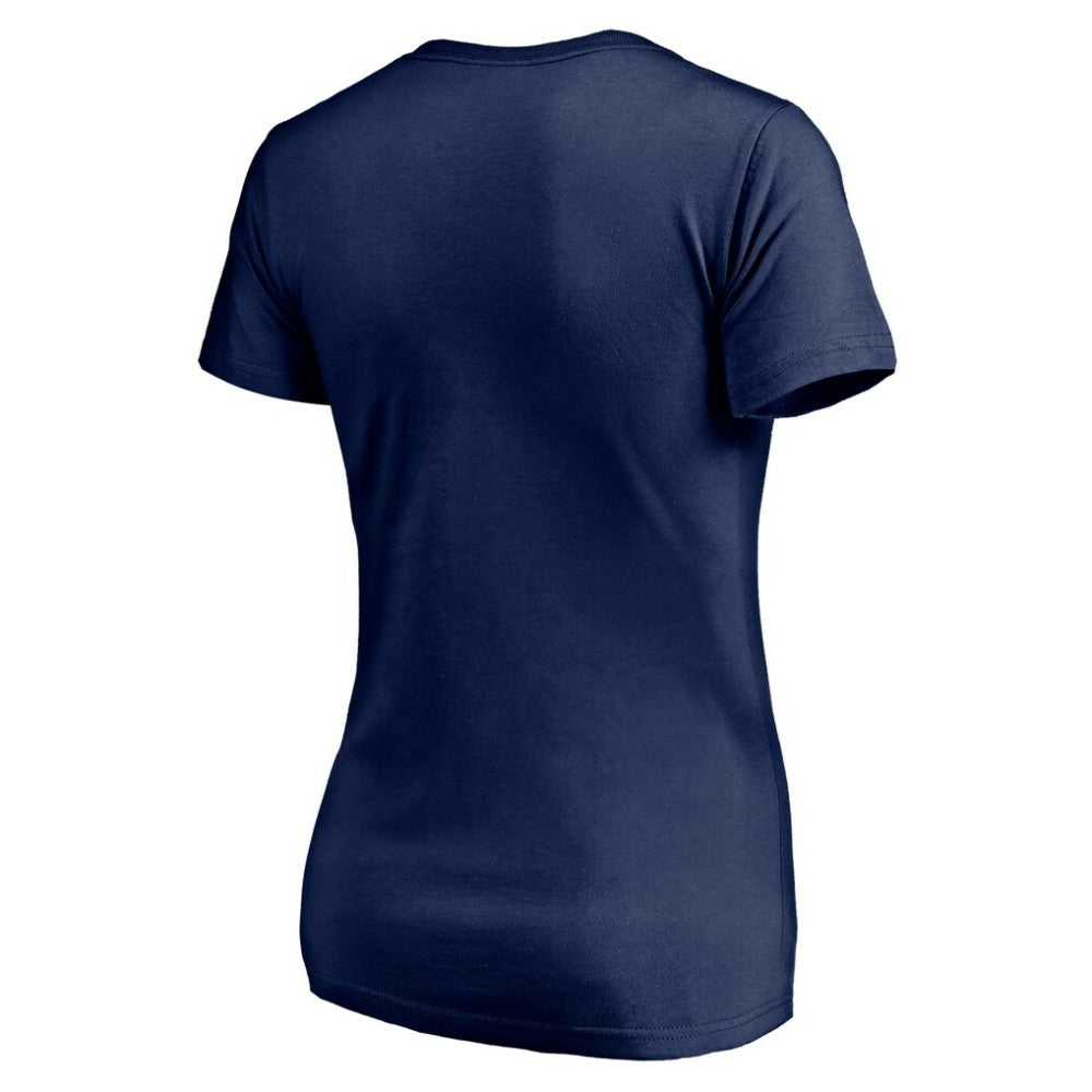 Washington Capitals Women's Alternate Logo V-Neck T-Shirt - Navy T-shirts